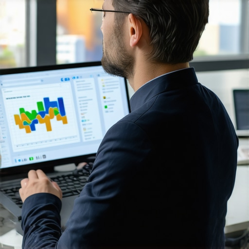 Digital Construction Planning and Estimation Engineer working with digital tools for construction permit and cost estimation