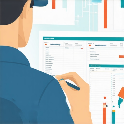 A homeowner examining detailed construction cost estimates with a contractor, discussing prices and materials.