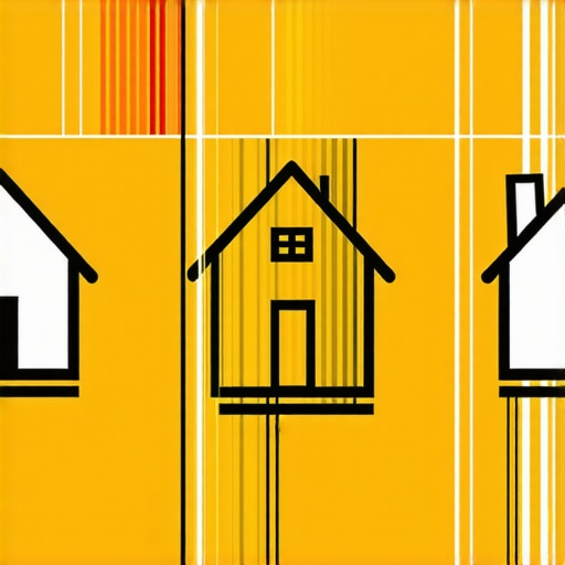 Flowchart illustrating steps for permit application in home construction