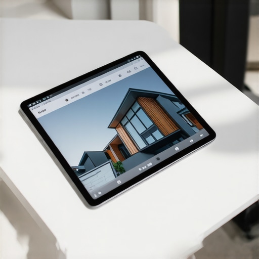Screenshot of a project management platform showing wildfire-resistant building plans