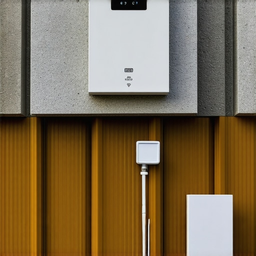 Home with integrated sensors and digital controls to monitor structural health and energy efficiency.