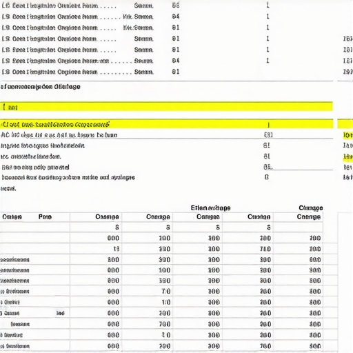 A spreadsheet showing detailed construction costs with suspicious fees highlighted.