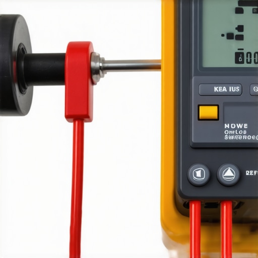 Person using load tester on electrical panel during home addition project