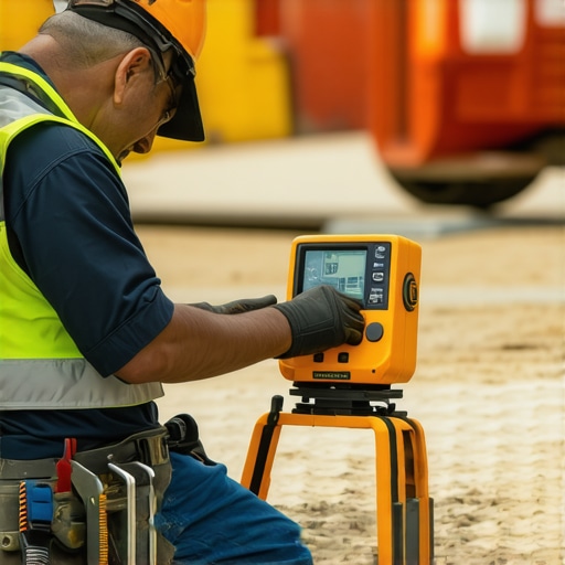 Calibration process for construction tools, emphasizing maintenance