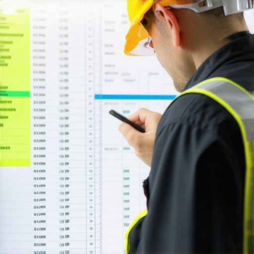A contractor analyzing construction estimate documents each with overlapping labor line items.