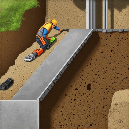 The Footing Depth Error in Steep Slope Construction