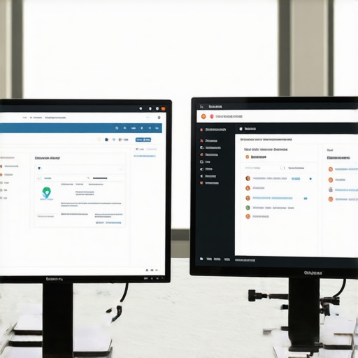 Digital Construction Management Construction site utilizing digital project management tools for efficient oversight