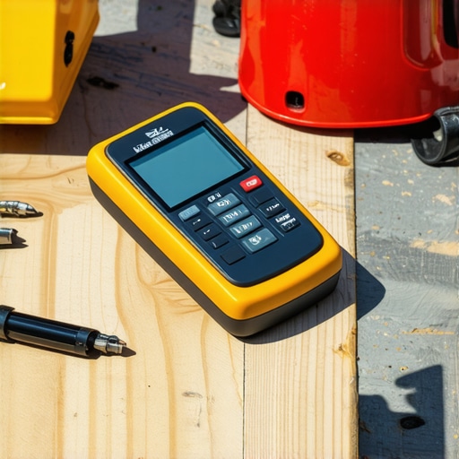 Tools for Long-Term Construction Maintenance Moisture meter and digital planning tools used in building upkeep.