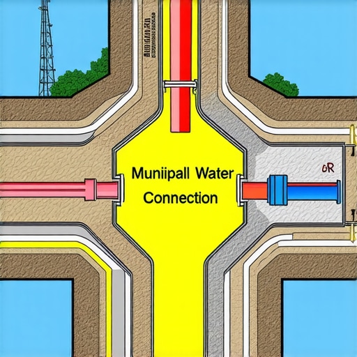 Diagram showcasing water permit fee components and the approval process.