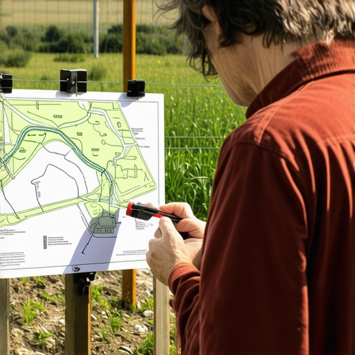 How to Read a Survey Map Before Placing Your Fence