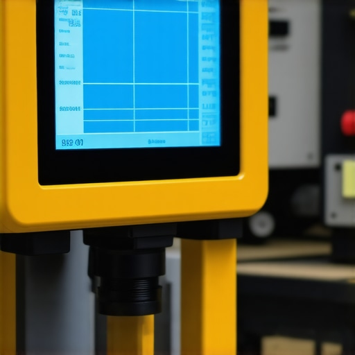 Close-up of high-tech construction tools used for project maintenance and precision leveling