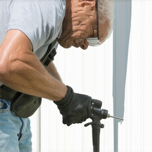 Homeowner applying professional-grade exterior sealant to siding gaps with a caulking gun