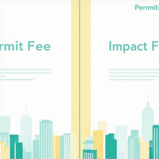 The Difference Between a Permit Fee and a Municipal Impact Fee