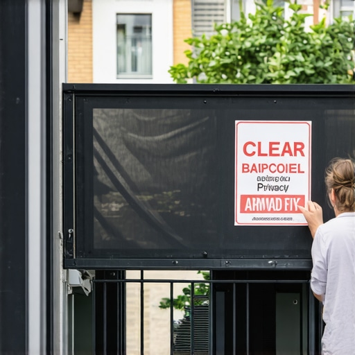The Privacy Screen Fix for Balcony Permit Approvals