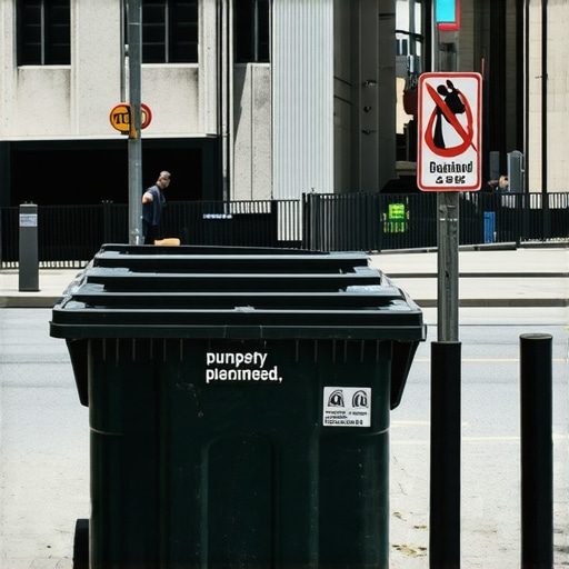 The Street Occupancy Permit Rule for Dumpster Placement